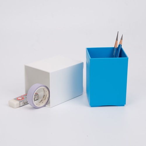 純色筆筒 點(diǎn)亮桌面的韓式簡(jiǎn)約收納藝術(shù)